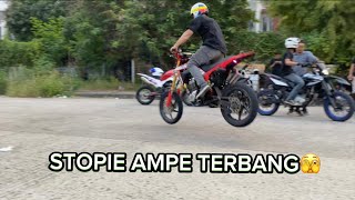 LATIHAN SORE DI METLAND UJUNG MENTENG CAKUNG SUPERMOTO [upl. by Tevlev]