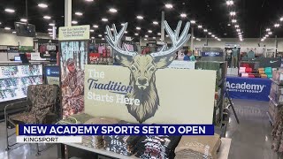 New Kingsport Academy Sports  Outdoors gives sneak peek inside [upl. by Luby]