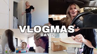 VLOGMAS DAY 20 How did I miss a day toddler mama ugc unboxing girls night  McKenna Ashcroft [upl. by Eiduam]