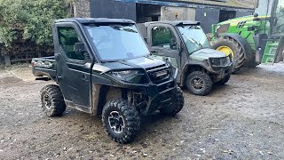 JOHN DEERE GATOR VS POLARIS RANGER [upl. by Juliane552]