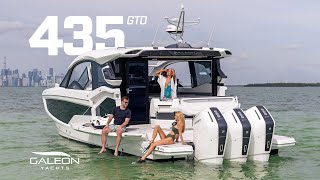 Boating Evolved  Galeon 435 GTO [upl. by Hanikahs]