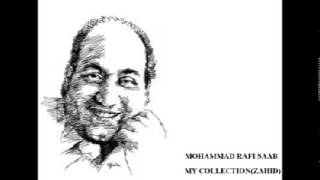 Dekho Dekho Huzoor MOHAMMAD RAFI SAAB [upl. by Goto]