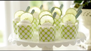 Beths Key Lime Cup Recipe  ENTERTAINING WITH BETH [upl. by Yllaw]