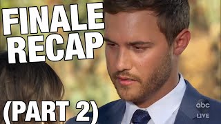 Broken Everything  The Bachelor Breakdown Peters Season Week 11 The Finale RECAP Part 2 [upl. by Kevina590]