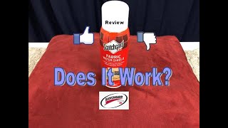 Scotchgard Fabric Water Shield Review [upl. by Ikir]