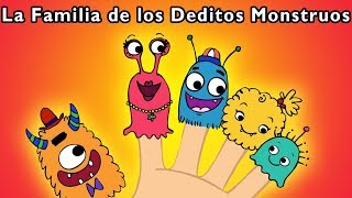 La Familia de los Deditos Monstruos  Más  Mother Goose Club en Español [upl. by Macnair]