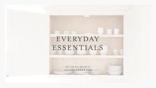 Everyday Essentials  Minimalist Dinner and Drinkware [upl. by Psyche]