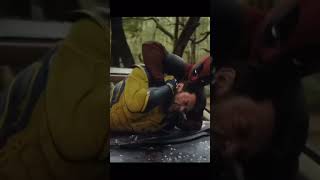 Deadpool VS Wolverine Full Car Fight Scene [upl. by Ahsaya]