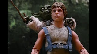 Luke Skywalker and Yoda Stop Motion [upl. by Malkah]