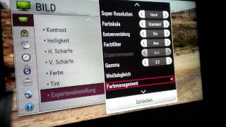 LG LN5758 42quot Smart TV Hands On  Einstellungen [upl. by Yael]