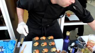 Beverly Hills Caviar Escargot Caviar Snail Caviar Celebrity Chef Keven Lee Caviar Appetizer [upl. by Amikay]