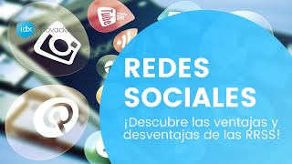 Ventajas y desventajas de las REDES SOCIALES  Guía en español REDESSOCIALES [upl. by Mala]