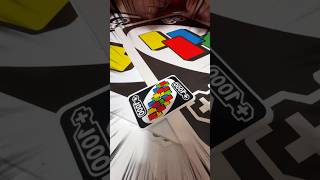 UNO 1000 card cant be defeated😱🤩Subscribe to me❤️ [upl. by Aianat]