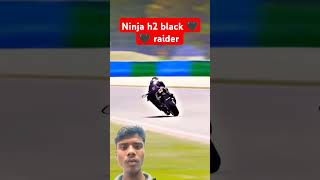 Classic Ninja H2 Black 🖤🖤 raider 😈😈 impossible 🎯 Ninja h2r rider [upl. by Andromeda]