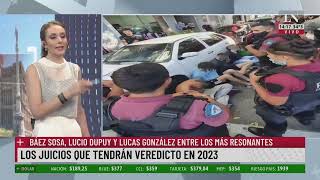 Los juicios mediáticos que tendrán veredicto en 2023 [upl. by Orland728]