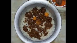 BASMATI BEEF KACCHI বাসমতি বিফ কাচ্চি food kacchilover recipe youtube youtuber [upl. by Ahsirek956]