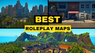 TOP 3 BEST FORTNITE ROLEPLAY MAPS WITH CODES Fortnite Creative [upl. by Denman663]