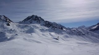 Les Arcs  Vue aérienne en drone [upl. by Havener]