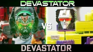 Devastator VS Devastator  Transformers Stop Motion [upl. by Philpot]