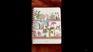 Kate Spade 2023 Planner Flip Through Tour  The Best 2023 Planner [upl. by Naenej587]