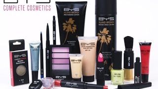 HAUL Commande BYS Maquillage à petits prix [upl. by Noirod893]