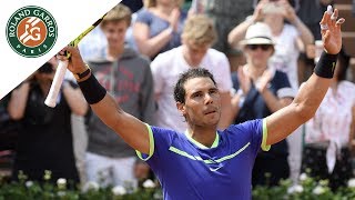 Rafael Nadal v Benoit Paire Highlights  Mens First Round 2017  RolandGarros [upl. by Ibby]