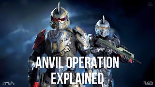 Anvil Operation Explained no NOT playable elites  Halo Infinite News [upl. by Raamaj608]