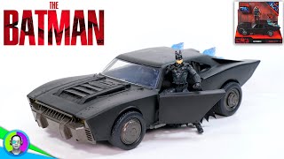 quotBatmobile and Batmanquot SpinMaster Vehicle Set Review  The Batman Movie 2022 [upl. by Ecilegna718]