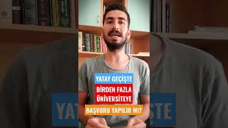 YATAY GEÇİŞ BİRDEN FAZLA ÜNİVERSİTEYE BAŞVURULUR MU   MYP İLE YATAY GEÇİŞ  GANO İLE YATAY GEÇİŞ [upl. by Naraj]