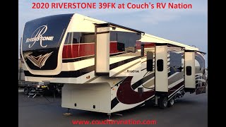 2020 Riverstone 39FK by Forestriver at Couchs RV Nation a RV Wholesalers RV reviews amp WalkThroughs [upl. by Pfeifer]