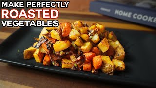 4 cooking tips to make Perfect Roasted Vegetables [upl. by Uhile320]