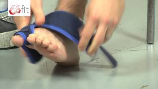 Hallux Valgus Padded Support Splint  66fit [upl. by Chenee]