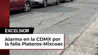 ¿En qué consiste y dónde se ubica la falla PlaterosMixcoac [upl. by Caitrin]