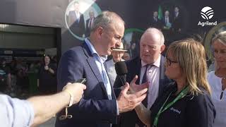 Tánaiste Micheál Martin message to farmers ploughing2024 [upl. by Posner274]