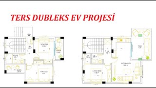 TERS DUBLEKS EV PROJESİ TEMEL KAZISI [upl. by Akeemaj]