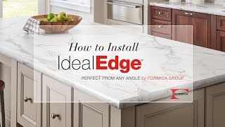 How to Install IdealEdge® Decorative Edging by Formica Group [upl. by Erskine702]