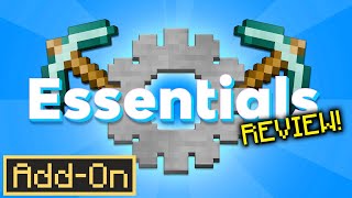 ESSENTIALS ADDON is the best one yet For Minecraft Bedrock Edition indepth Review [upl. by Fasto332]