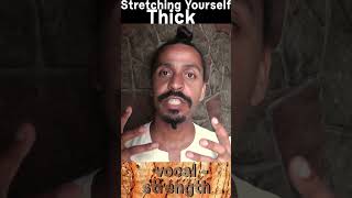 Getting a thicker richer Vocal Sound through Stretching 6 voicetraining vocalcoaching [upl. by Thamos]