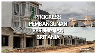 RUMAH MURAH BEKASI  PERUMAHAN BRITANIA  Progress pembangunan Perumahan Britania [upl. by Aisile]