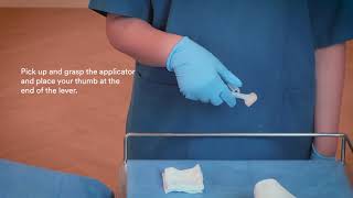 3M Cavilon Advanced Skin Protectant 5051G Application Video [upl. by Eleira]