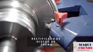 rectificadora de discos y tambores de frenos ammco modelo 4000 [upl. by Limann]