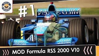 Assetto Corsa Test Mod Formula RSS 2000 V10 [upl. by Ahse]