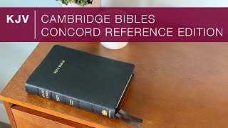 Cambridge KJV Concord Reference Edition – Bible Review [upl. by Asilat209]