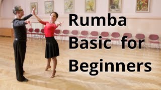 Rumba Basic Steps for Beginners  Routine and Figures [upl. by Bulley]