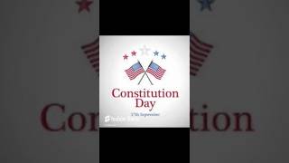 Happy US Constitution Day 🇺🇸 🇺🇸 🇺🇸 usconstitution constitutionday constitutionday2023 [upl. by Haynes]