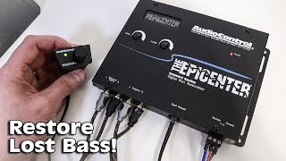 Restore MISSING BASS with the AudioControl EPICENTER [upl. by Elidad757]