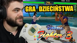 Na tej grze straciłem dużo hajsu na utomatach  Virtua Fighter 3 TB Dreamcast [upl. by Edny371]