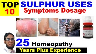 Sulphur homeopathic medicine 30 200 uses urduhindisulphur homeopathic medicine for skinpiles [upl. by Ociral]