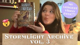 OATHBRINGER spoiler reading vlog my longest video ever [upl. by Delle]