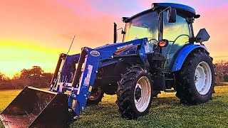 The New Holland Workmaster 75 Cab Tractor [upl. by Afaw]